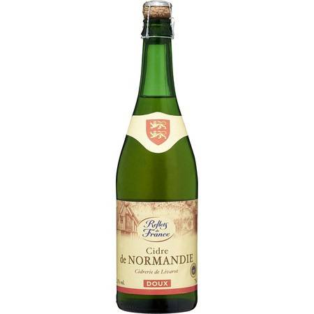Cidre doux de Normandie REFLETS DE FRANCE - la bouteille de 75cL