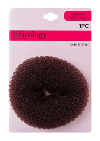 Bun Maker Hair Donut Brown