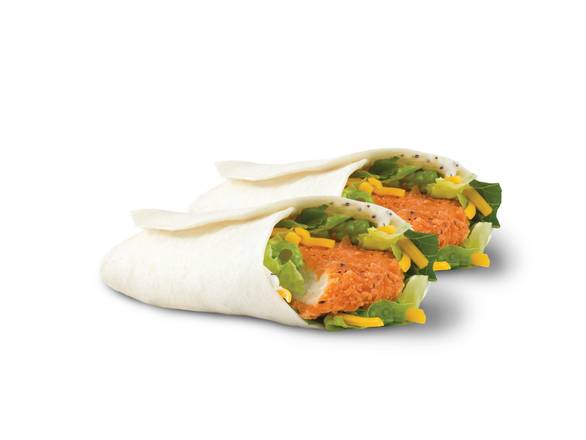 Duo wrap de poulet épicé / Spicy Chicken Wrap Duo (Cals: 720)