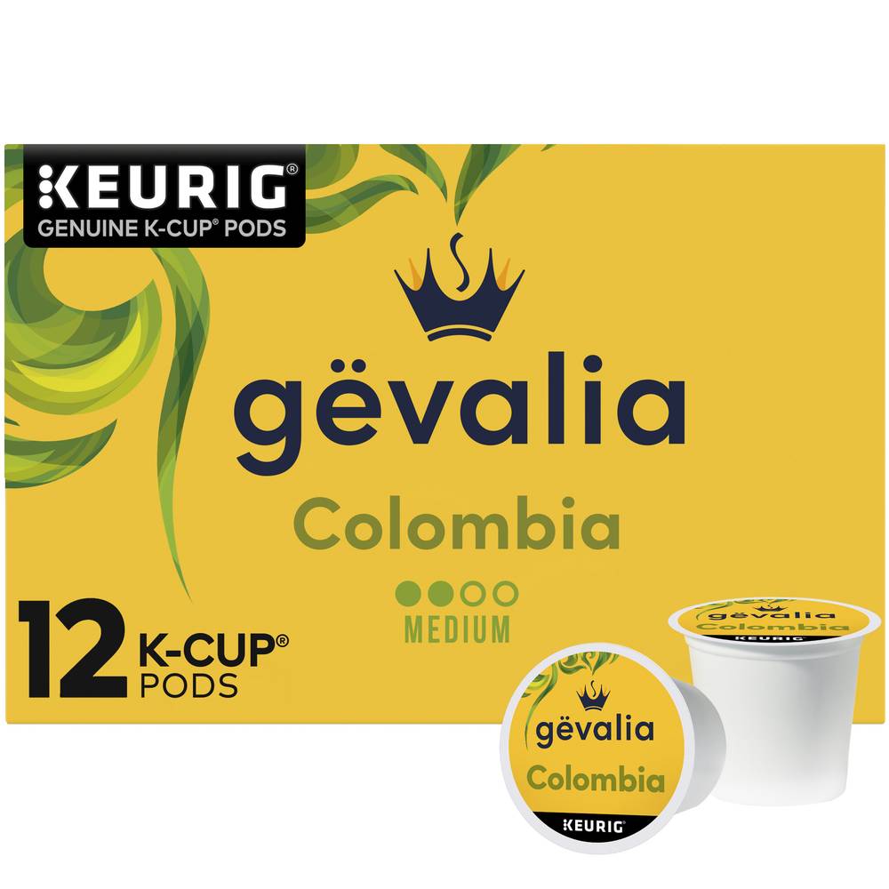 Gevalia Keurig Colombia Medium Roast K-Cup Coffee (4.12 oz)