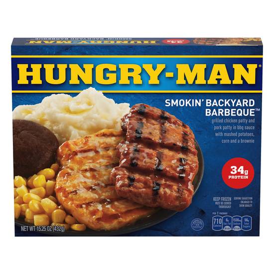 Hungry-Man Smokin Backyard Barbeque