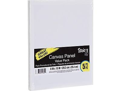 Studio 71 Canvas Panel Value pack (5 ct) (white)