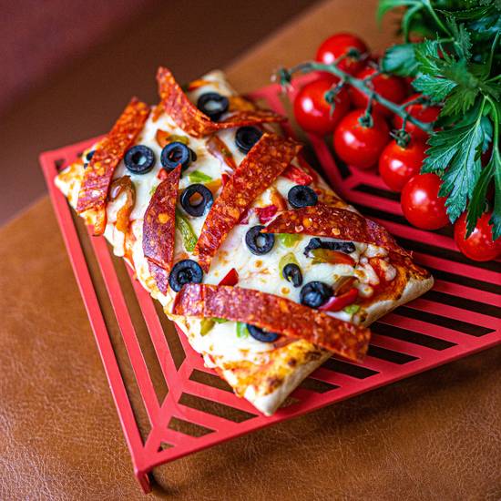 Le gratiné aux poivrons, chorizo et olives 🐂🫒