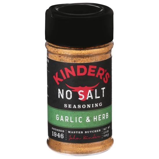 Kinder's No Salt Garlic Herb Seasoning