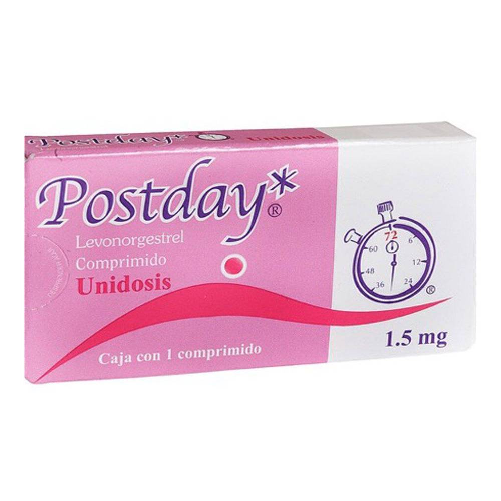 Inves farmacéutica postday levonorgestrel comprimido 1.5 mg