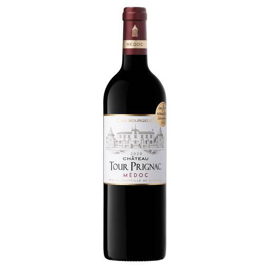 Château Tour Prignac - Vin rouge AOC médoc 2020 domestique (750 ml)