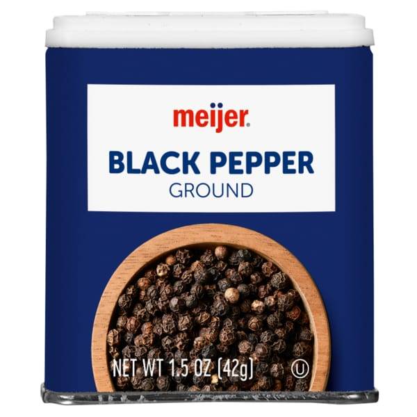 Meijer Ground Black Pepper