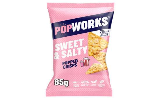 Popworks Sweet & Salted Crisps 85g