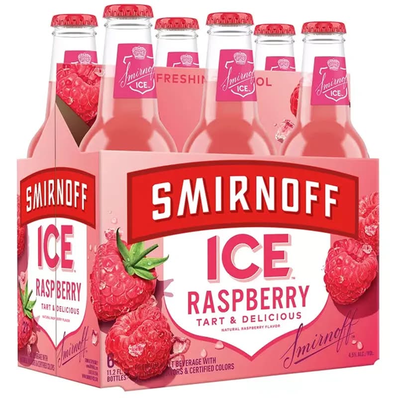 Smirnoff Ice Raspberry - 6 Pack