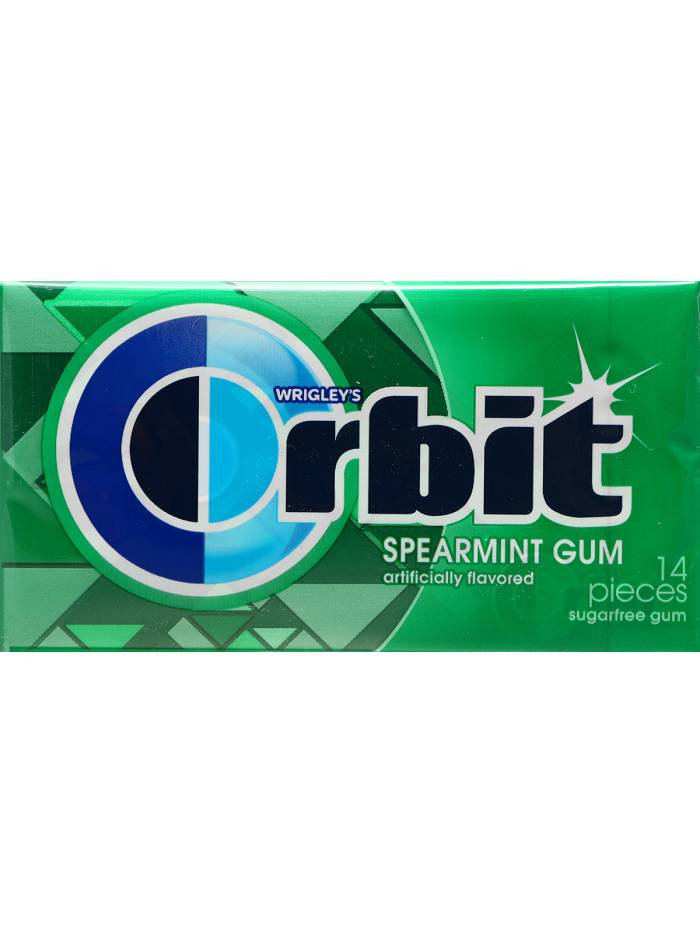 Orbit Spearmint Gum 14PC