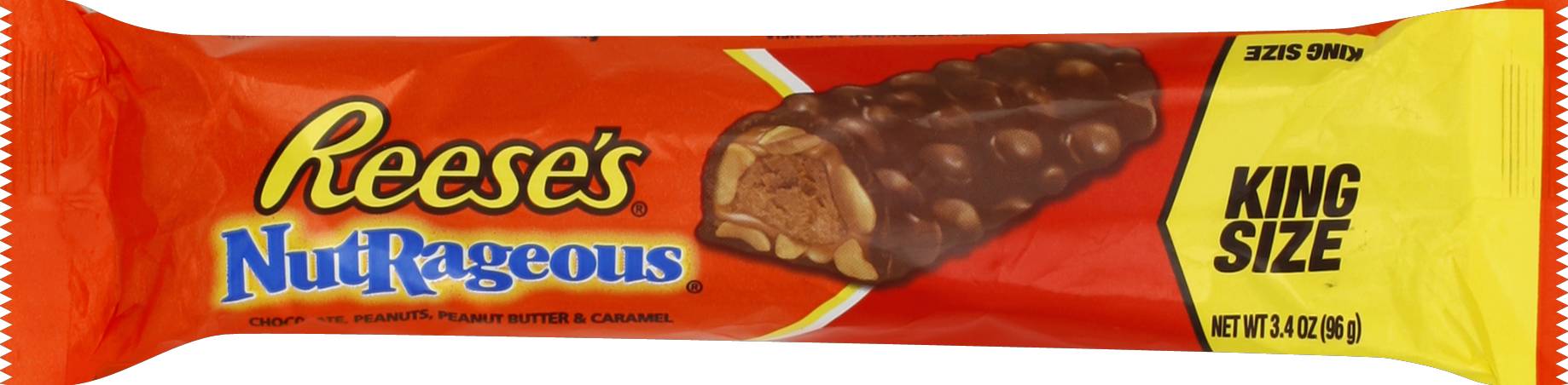 Reese's Nutrageous Peanut Butter-Caramel Chocolate, King (3.4 oz)