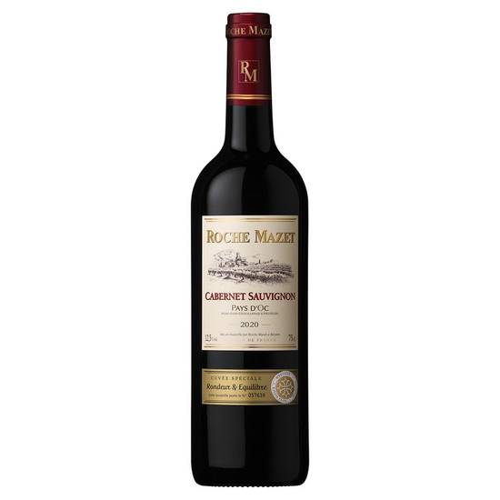 Vin rouge cabernet sauvignon Roche mazet 75cl