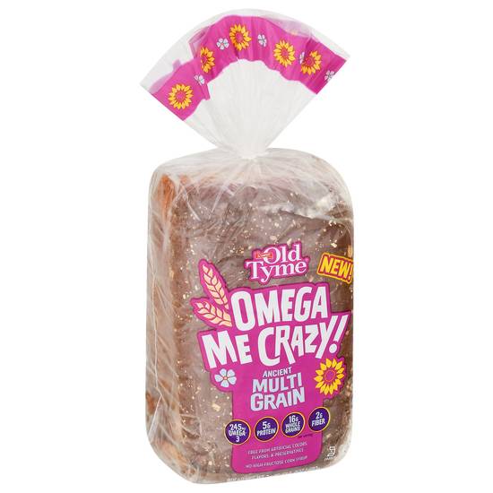 Old Tyme Omega Me Crazy Ancient Multi Grain Bread