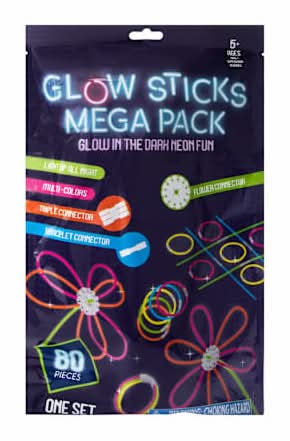 Glow Sticks Mega Pack Set