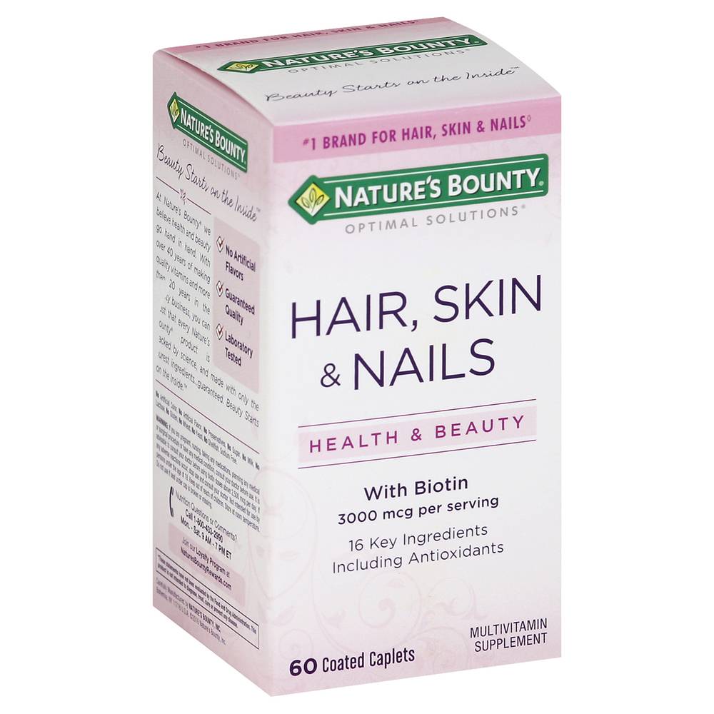 Nature's Bounty Optimal Solutions Hair Skin & Nails