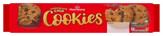 Morrisons Chocolate Chip, Cookies (230g)