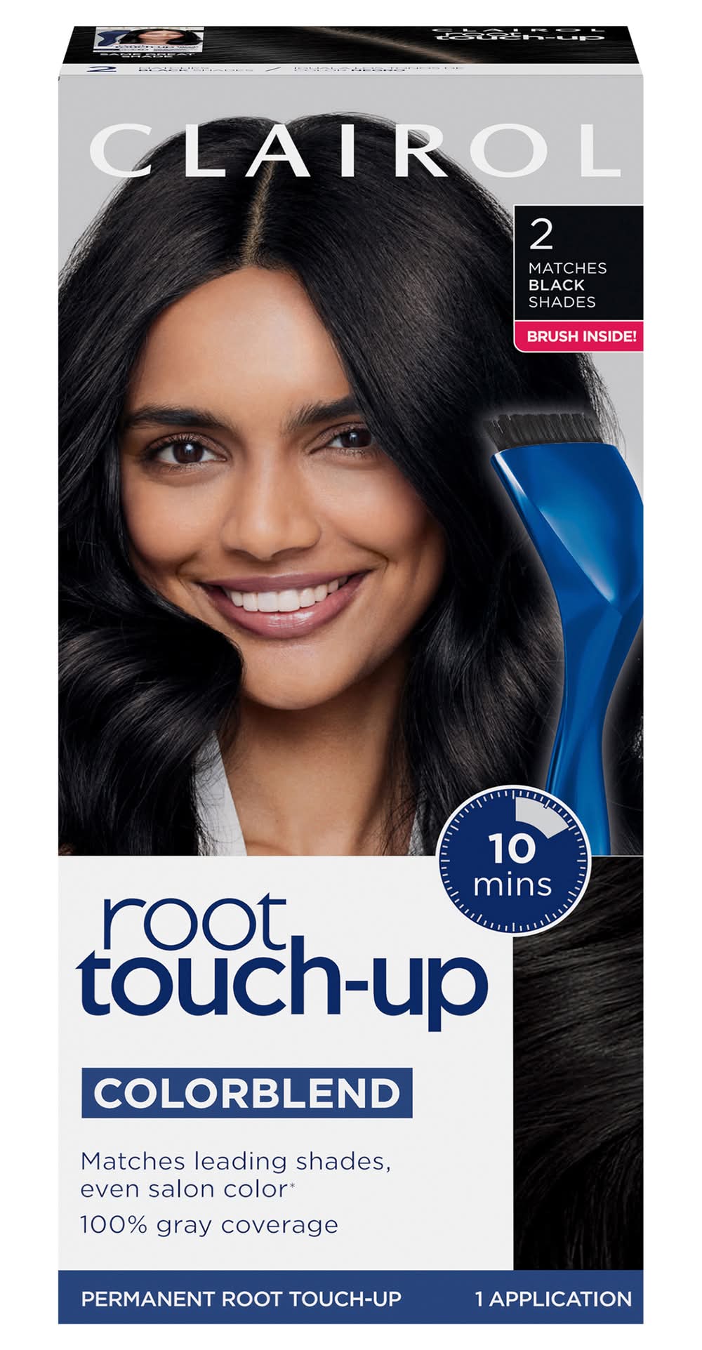 Clairol Root Touch-Up Permanent Hair Color, Black 2