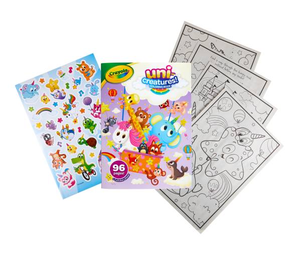 Crayola® 96-Page Uni-Creatures Coloring Book