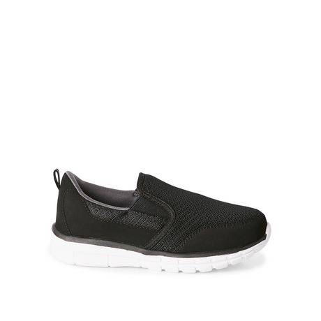 Athletic Works George Boys' Blake Slip-On Shoes (3/black)