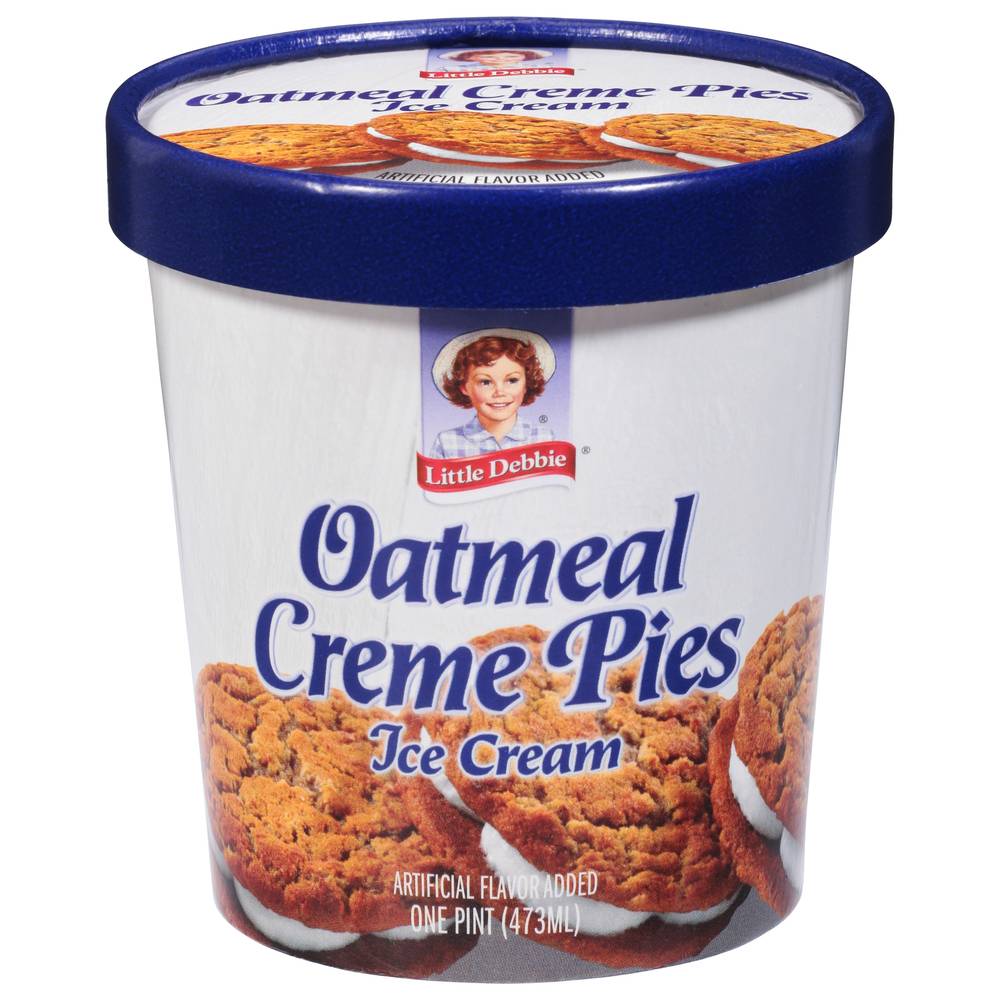 Little Debbie Oatmeal Creme Pie Ice Cream (1 pint)