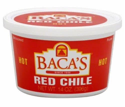 Baca's Hot Red Chile Puree