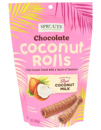 Sprouts Coconut Rolls (Chocolate)