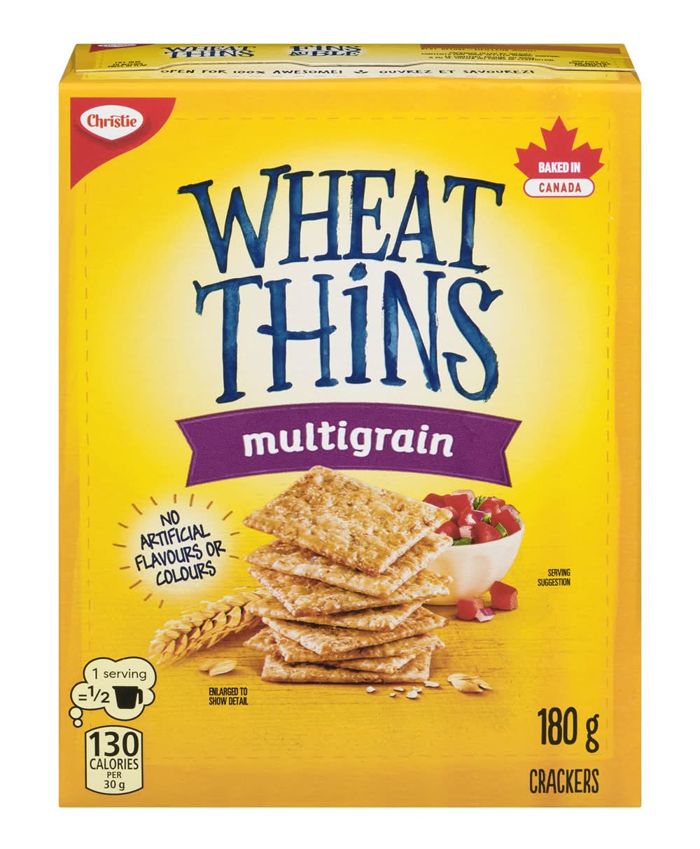 Wheat Thins Multigrain Crackers (180 g)