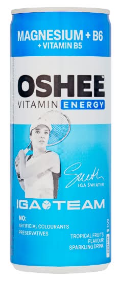 Oshee Tropical Fruit, Vitamin Energy Sparkling Drink (250ml)