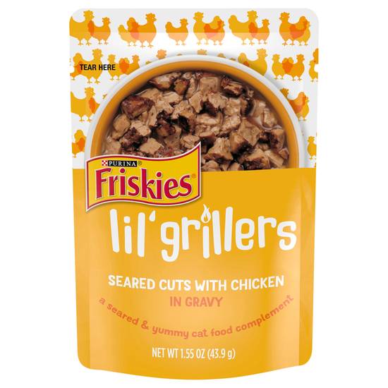 Purina Friskies Lil' Grillers Chicken in Gravy Cat Complement