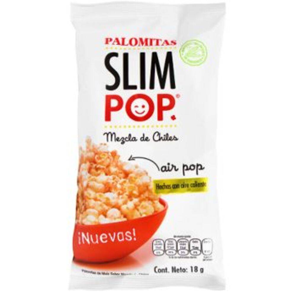 Slim Pop · Palomitas mezcla de chiles (18 g)