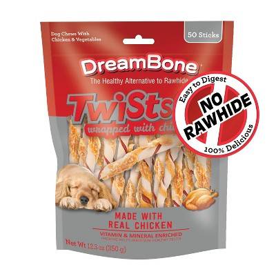 DreamBone Twist Sticks Chews Wrapped With Real Chicken (12.3 oz)