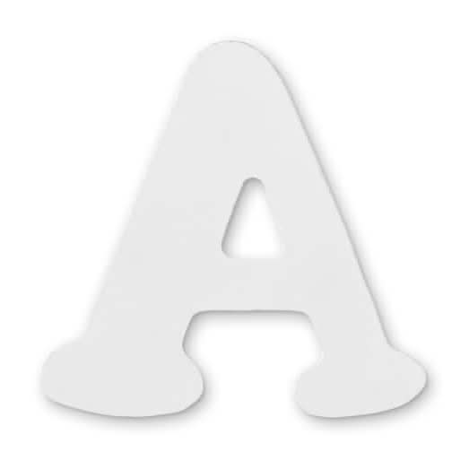 Make Market Mdf a Letter, 2.5 in, White