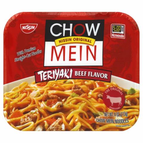 Nissin Chow Mein Teriyaki Beef 4oz