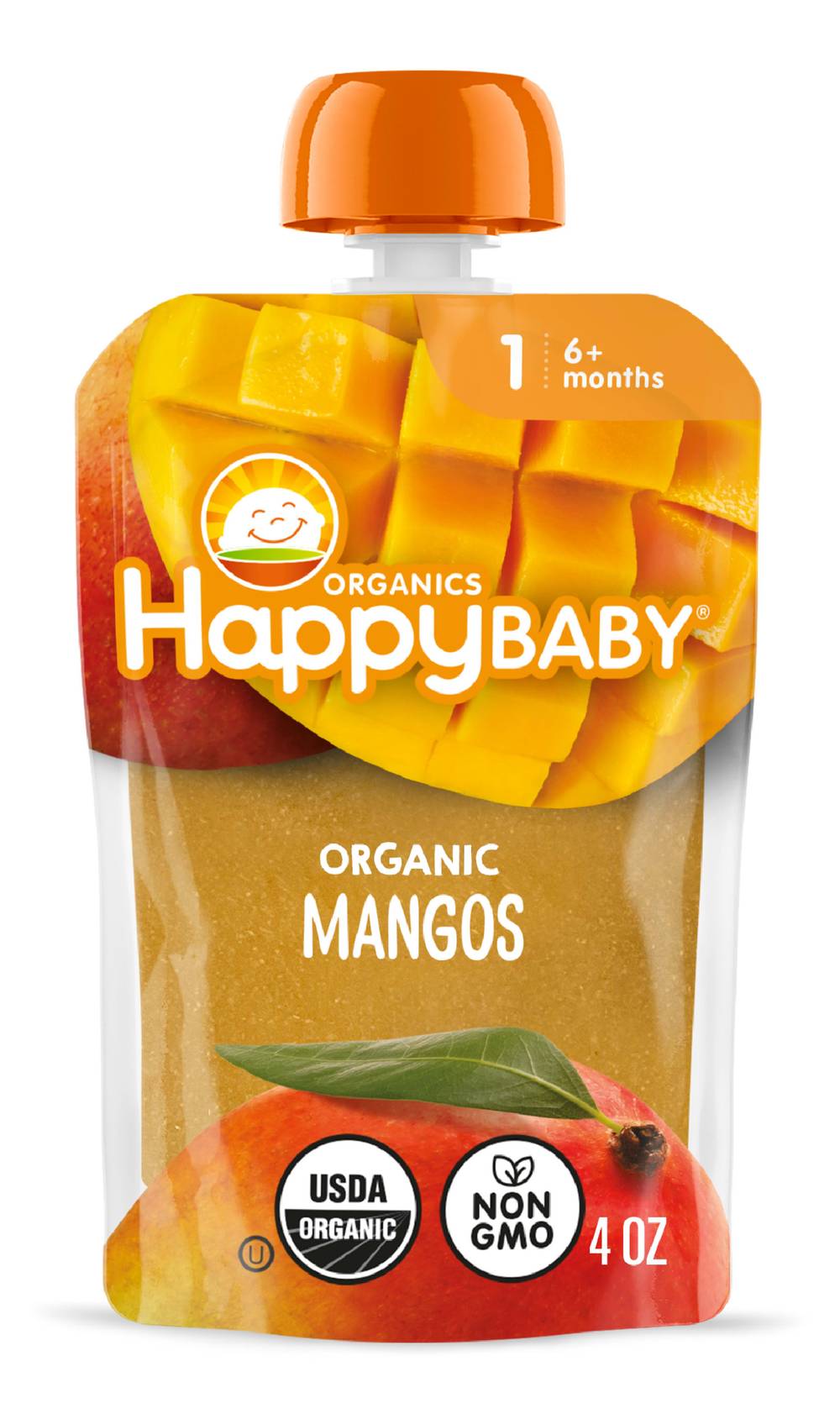 Happy Baby Mango Organic Baby Food (3.5 oz)