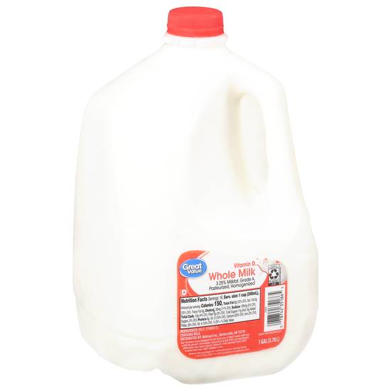 Great Value Whole Milk (1 gal)