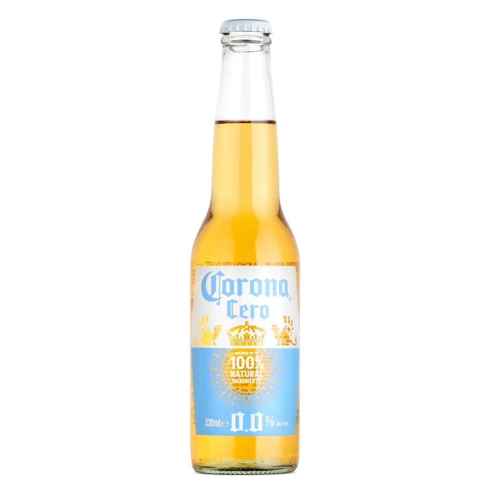 Cerveza 0,0 Alcohol Corona Botella 33 Cl