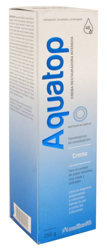 AQUATOP CREMA P/SENSIBLE SECA FCO*250G