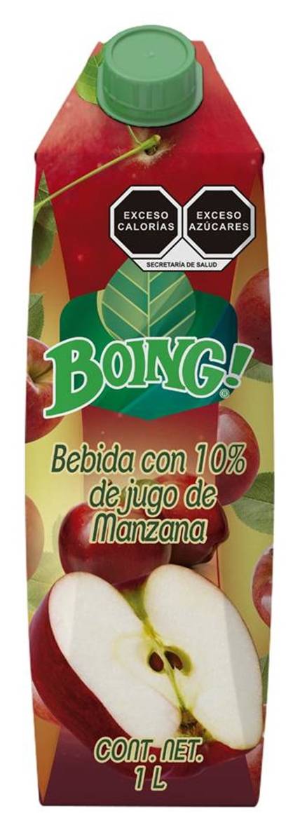 Boing · Bebida de jugo de manzana (1 L)