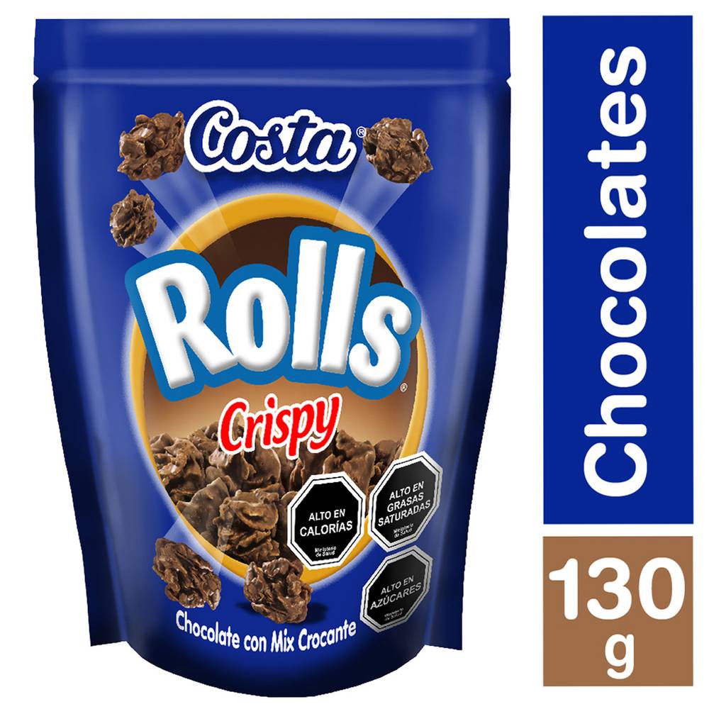 Costa chocolate rolls crispy (doypack 130 g)