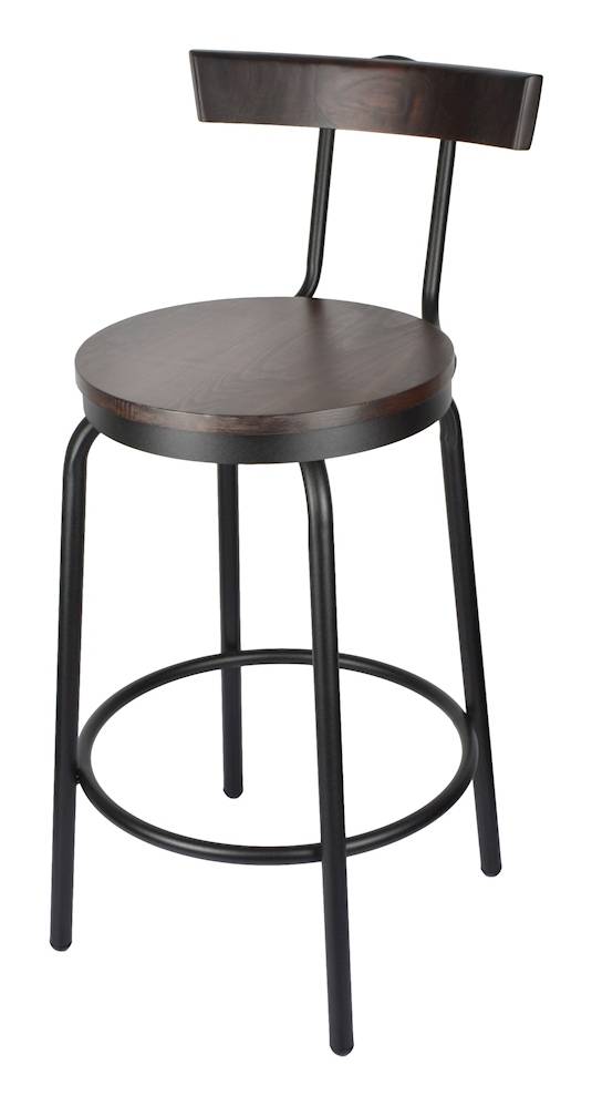 Durex Furniture · Banco de madera dukati con respaldo