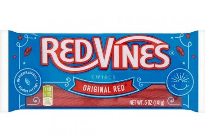 REDVINES TWISTS ORIGINAL RED (141G)