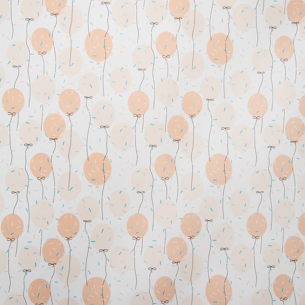 Printed Icons Gift Wraps Balloons and Confetti