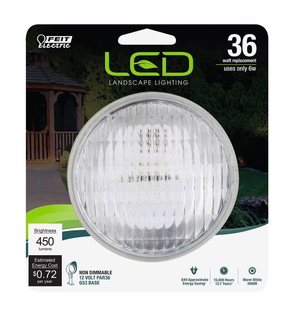 Feit Par36 G23 Led Floodlight Bulb Warm White 36 Watt Equivalence 1 Pk