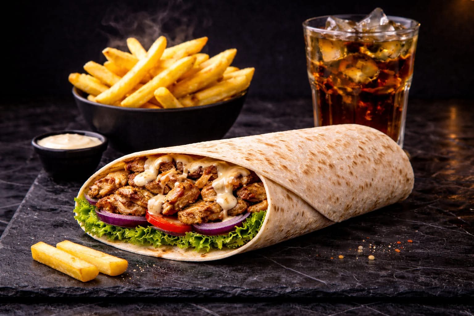 Menu Galette Pita