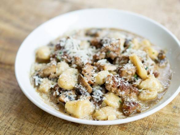 Sausage Mushroom Ricotta Gnocchi