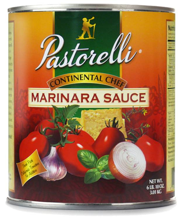 Pastorelli - Continental Chef Marinara Sauce - #10 cans