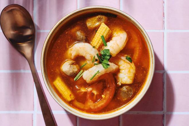 🍤Tom Yam Kung🍤 (soupe citronnelle crevette)