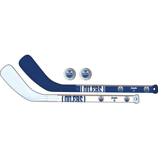 Nhl Edmonton Oilers Mini Hockey Player Stick Set (1 set)