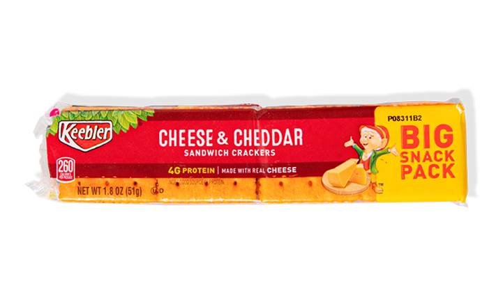 Keebler Cheese and Peanut Butter Crackers, 1.8 oz