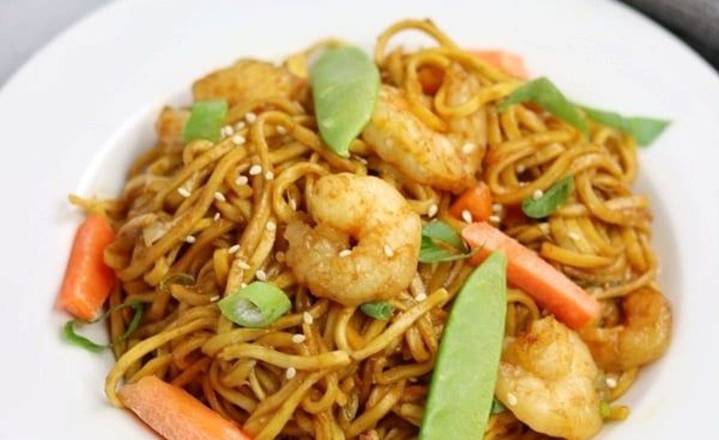 Seafood Lo mein